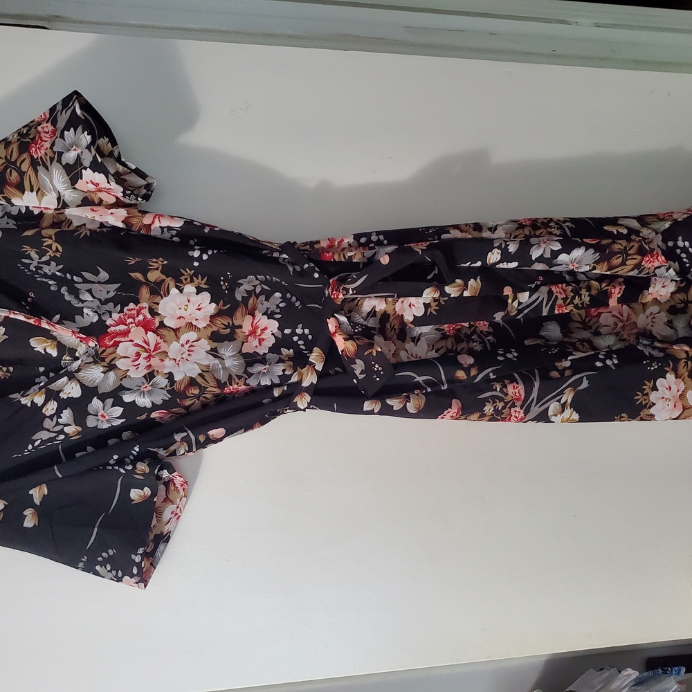 Floral Kimono Dress